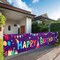 VUDECO Large Happy Birthday Banner Happy Birthday Party Decor Happy Birthday Yard Sign